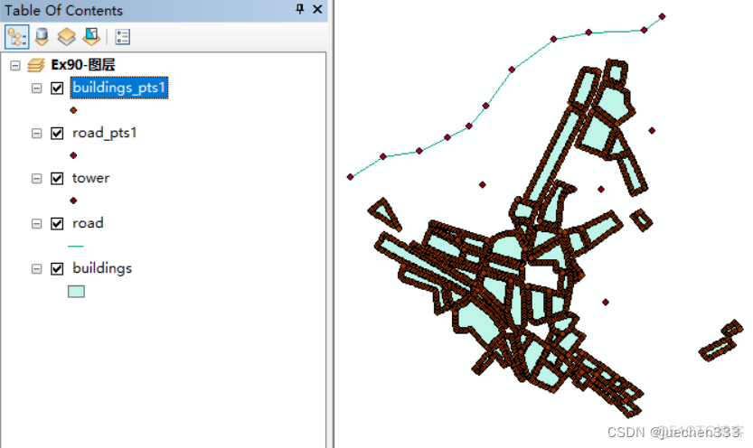 java绘制泰森多边形 arcgis绘制泰森多边形_arcgis_05