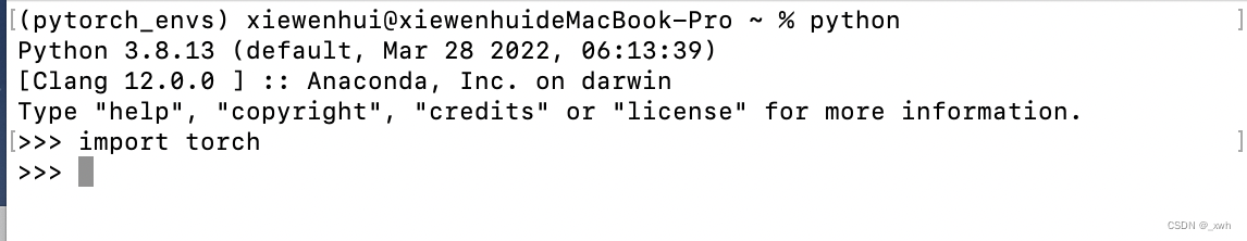 pytorch 不支持 因特尔cpu吗 pytorch支持m1吗_python_03