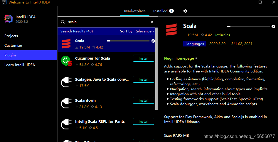 idea上安装Spark idea怎么安装scala_官网_04