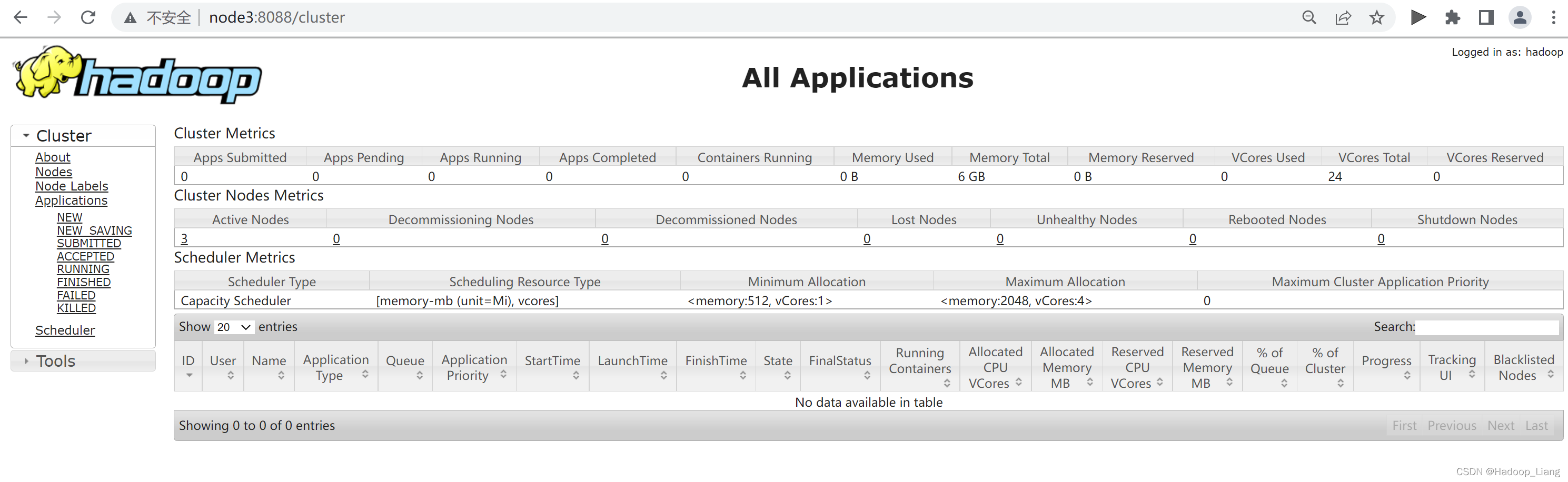 centos7 安装hbase centos7安装hadoop3_centos7 安装hbase_17