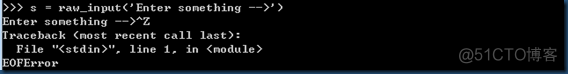Python EOF代码 python中的eof错误_错误处理_02