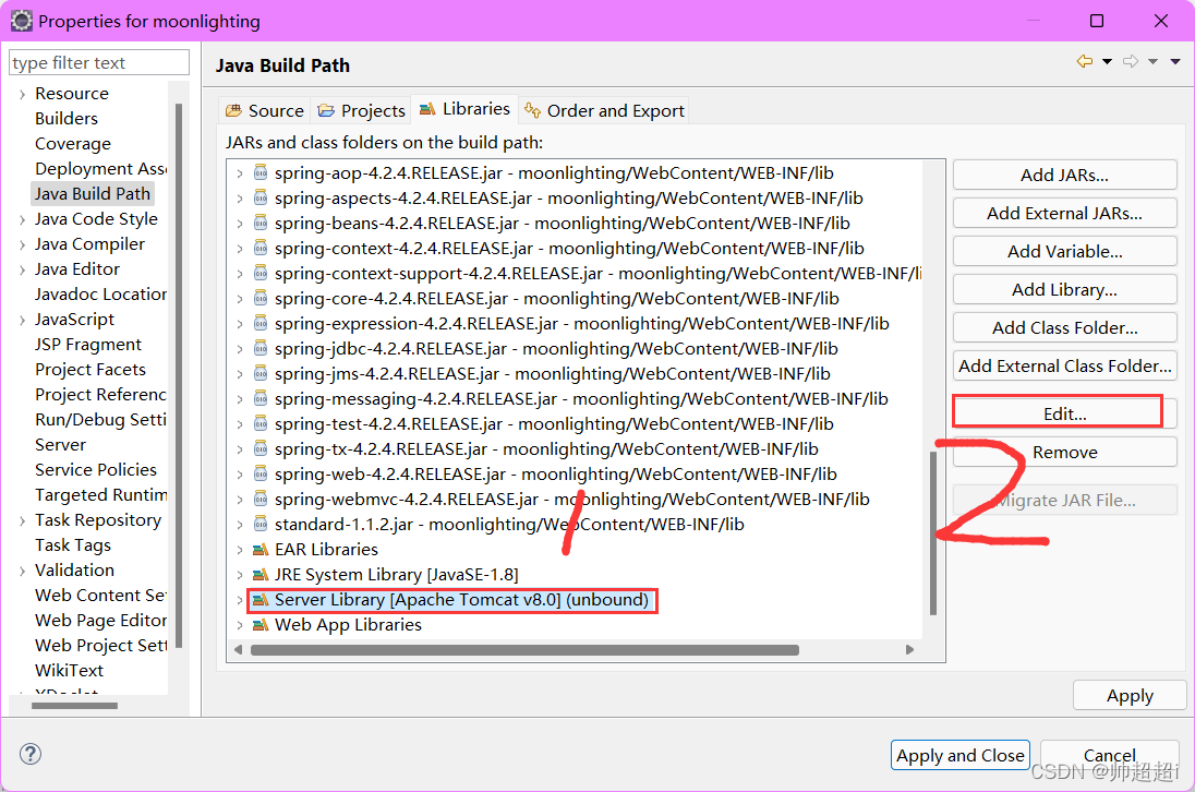 enterprise architect导入java项目 如何导入javaweb到eclipse_Server_12