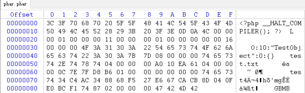 python 反序列化后的数据头 phar 反序列化_php