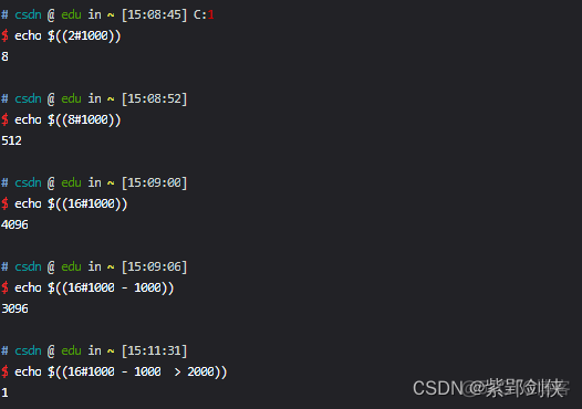 Linux shell编程学习笔记22： () $() (()) 的用法小结_bash_10