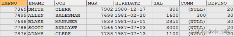 mysql数据单表查询题目及答案 mysql单表查询和多表查询_mysql_12