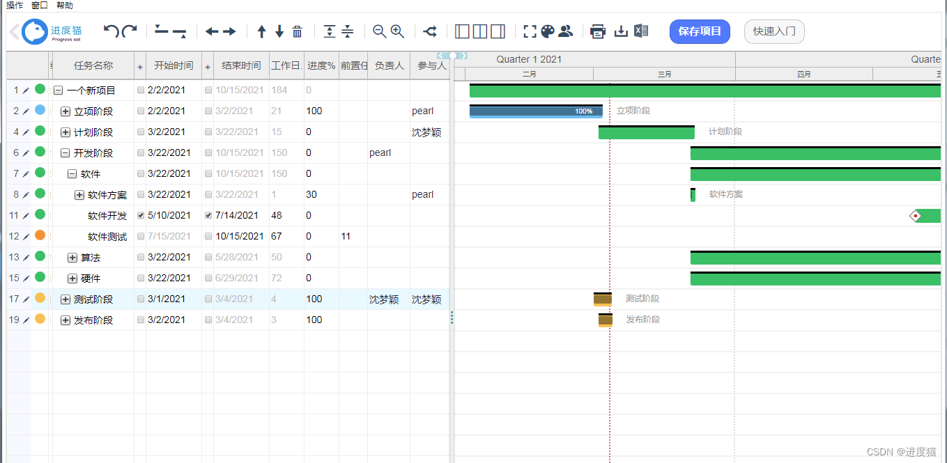 java实现项目进度甘特图 项目进度甘特图怎么做_甘特图_04