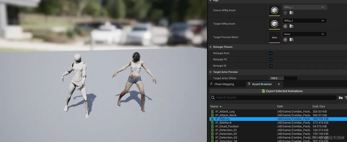 UnrealEngine5 如何完美适配模型与动画_Unreal Engine_07