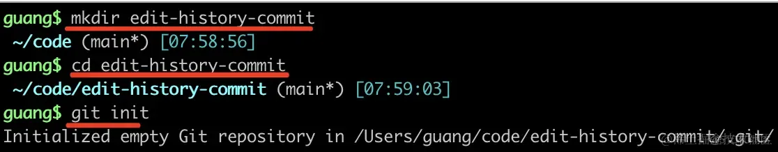 修改 git 的历史 commit，你能想到几种方案？_解决冲突_02