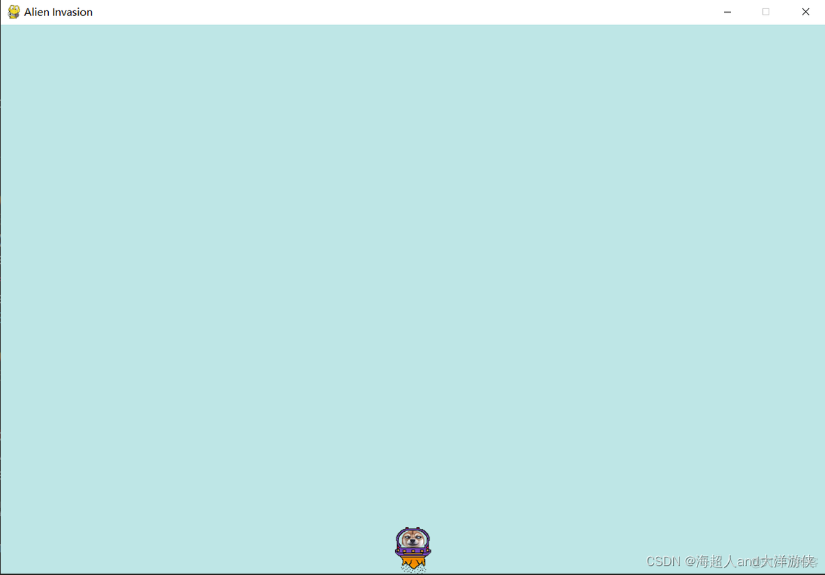 创建外星人Python 外星人入侵python游戏_鼠标事件_05
