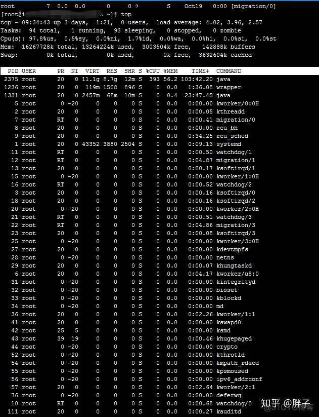 linux java进程cpu占比高 linux进程占用cpu过高_linux java进程cpu占比高_02