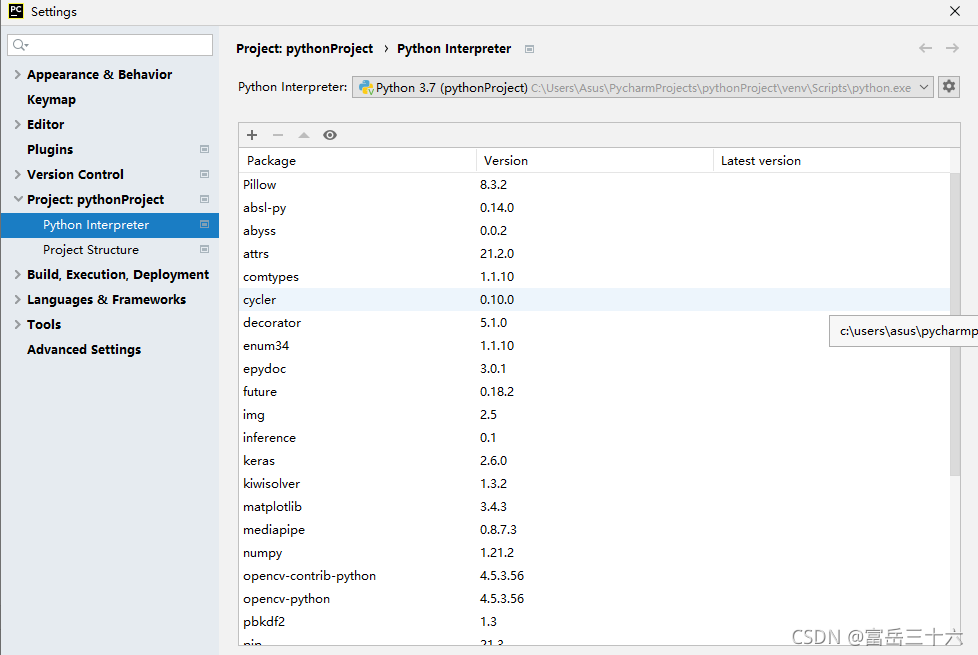 python 的vritualenv与 system interpreter python interpreter invalid_python_09