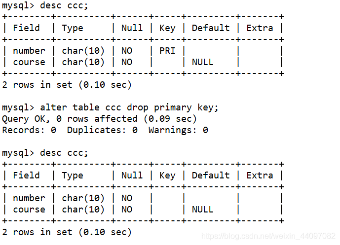 SQL server给字段设置主键 sql将字段设为主键_字段_06