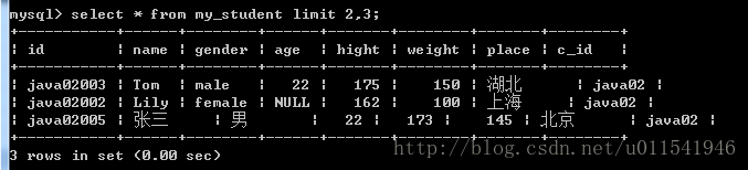 sql server 限制查询显示行 sql语句查询限制条数_分页_03