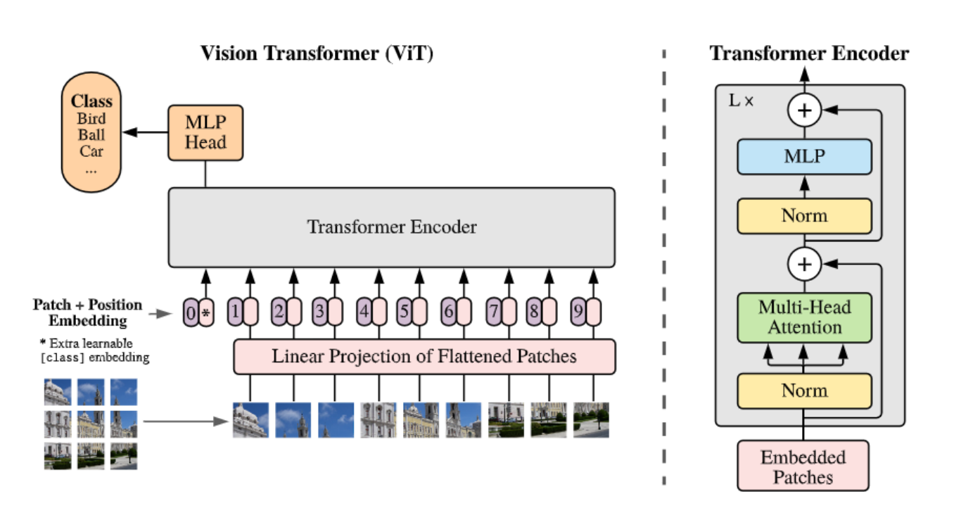 vision transformer架构图 vision transformer 代码_点积