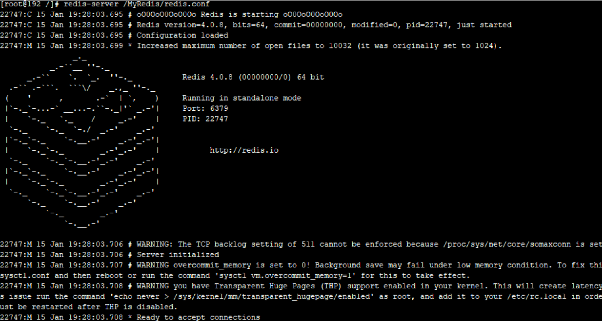 在Linux环境安装redis步骤，且设置开机自动启动redis_vim_16