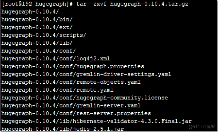 linux环境安装可操作图库语言Gremlin的图框架HugeGraph_Server_02