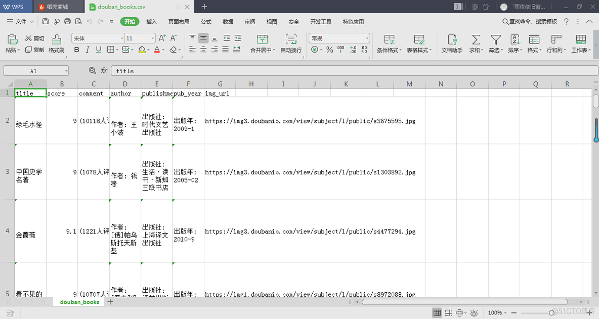 python 爬虫 爬取豆瓣网数据 python爬取豆瓣读书_Desktop_03