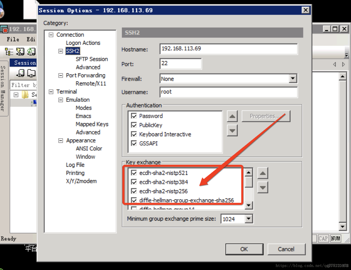 OpenStack 云主机 openstack云主机连接不上SecureCRT_ssh_02