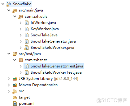 java雪花算法demo java雪花算法代码_自增_04