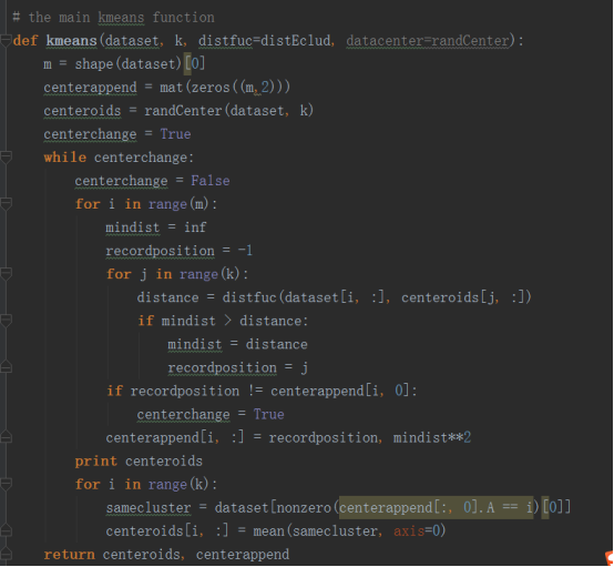 kmm算法Python实现 kmeans算法 python_聚类_04