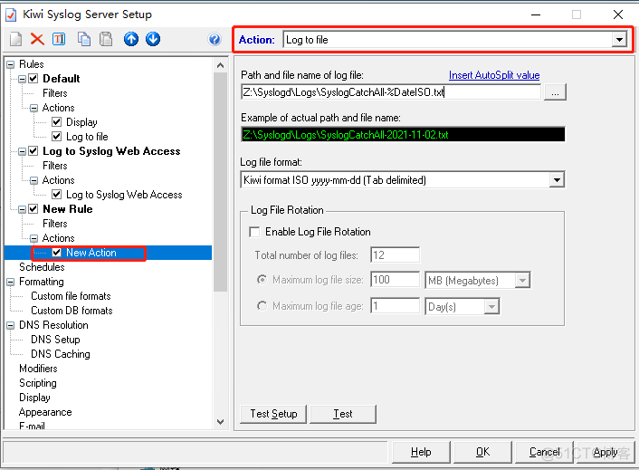 python syslog 服务器日志 syslog日志服务器软件_服务器_03