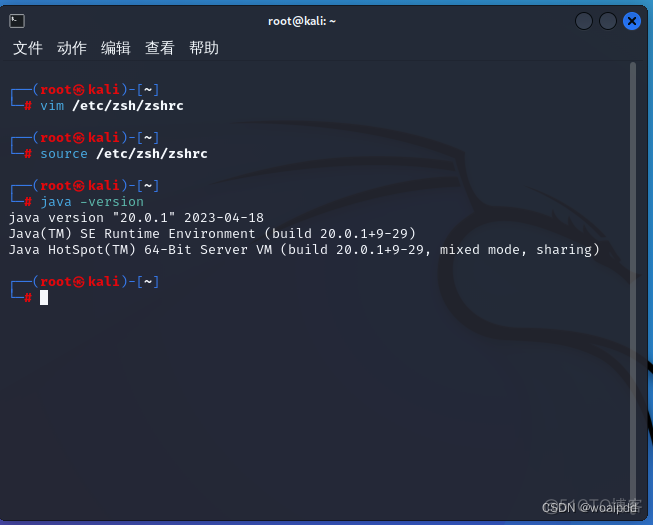 kali装java环境 kali java环境_java_05
