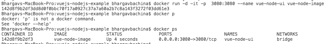 nodejs 容器启动Dockerfile nodejs容器化_Docker