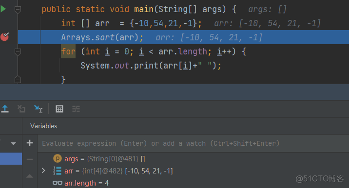 android stduio debug断点变量不显示 debug断点调试_数组_07