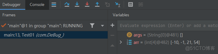 android stduio debug断点变量不显示 debug断点调试_System_12