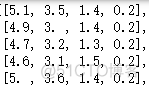 鸢尾花数据集python代码 鸢尾花数据集分析_KNN_04