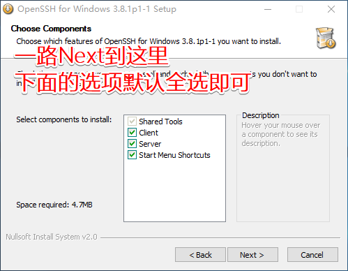 windows 安装mongodb zip windows 安装ssh_服务端