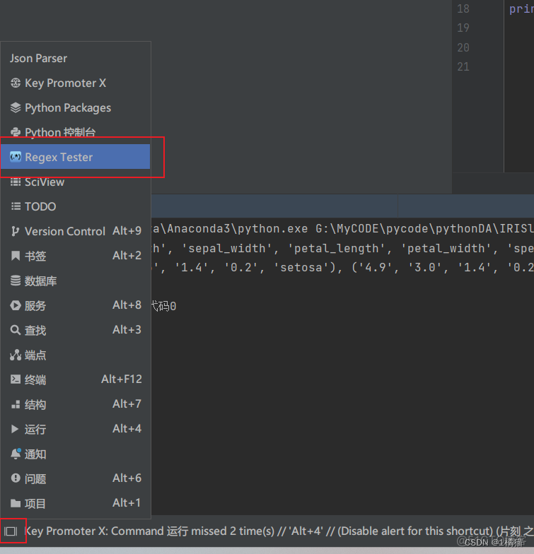 python高光显示词语 pycharm语法高亮插件_快捷键_08