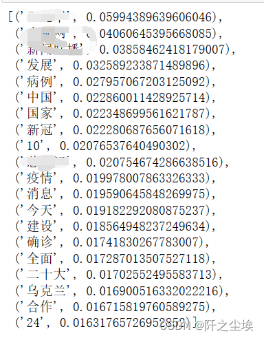 python 多个CPU Python 多个文档矩阵 lda_python_02