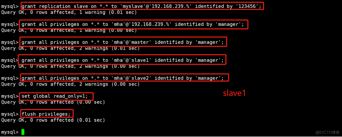 MHA 部署架构 mha配置_mysql_09