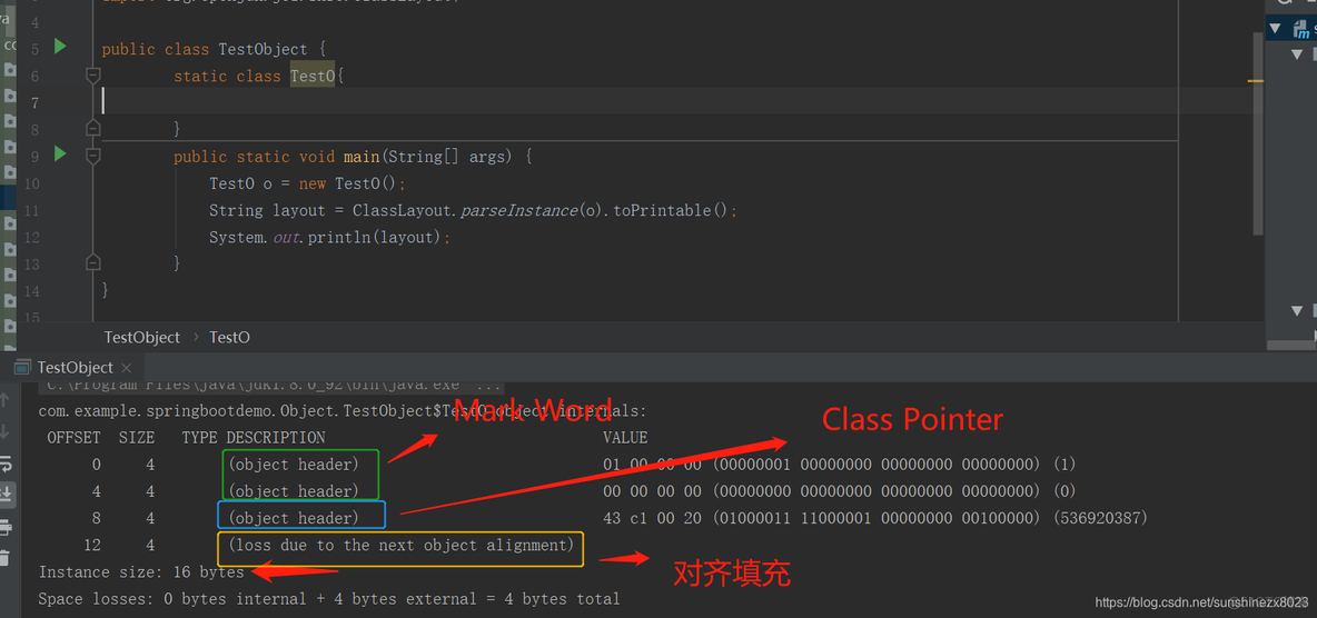 头歌中Java类和对象之对象数组 java对象头占几个字节_数据_02