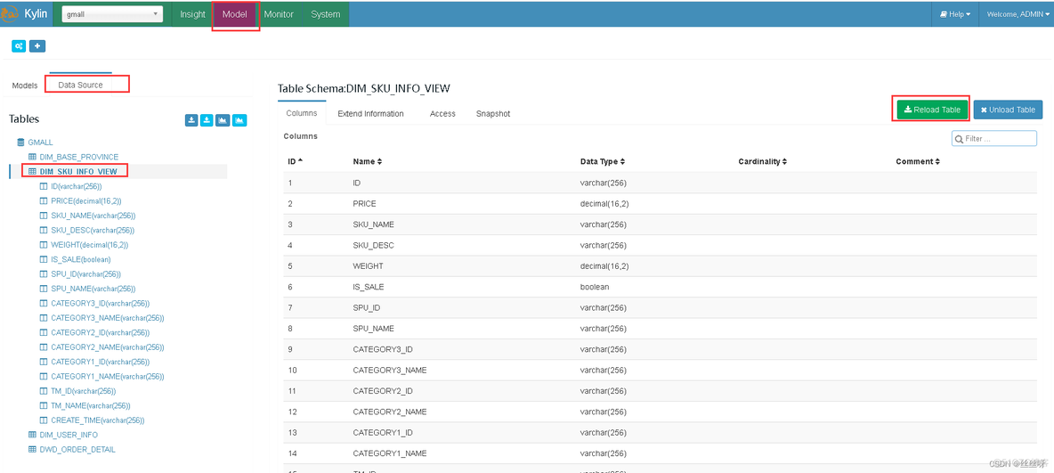 kylin 配置连接hive Keytab验证 kylin和hive_字段_39