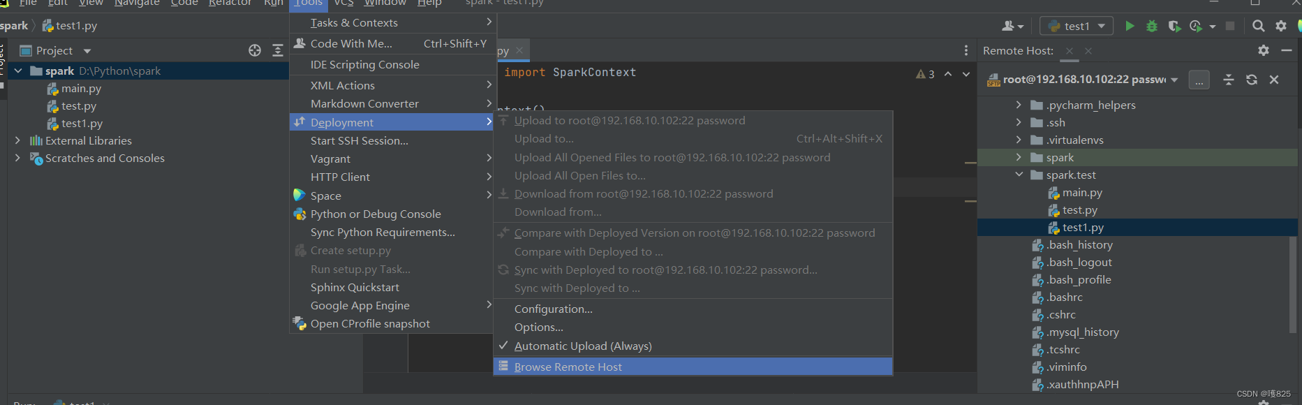 spark如何使用python3 spark pycharm_python_21