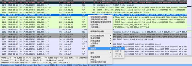 wireshark抓取运行python时的网络情况 wireshark抓取http数据包_wireshark抓取dns_10