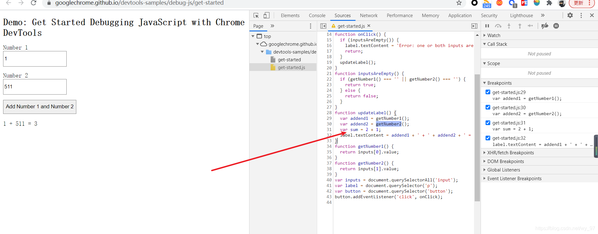 chromedriver 执行javascript chrome运行js_js动态调试_10