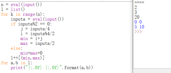 鸡兔同笼Pythonwhile 鸡兔同笼python123_python123第三周作业