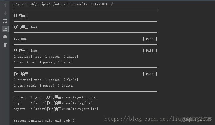 robot framework ride执行python robotframework pycharm_python3+RF_32