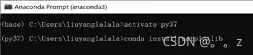 conda install 指定版本python conda安装指定版本的库_命令行_04