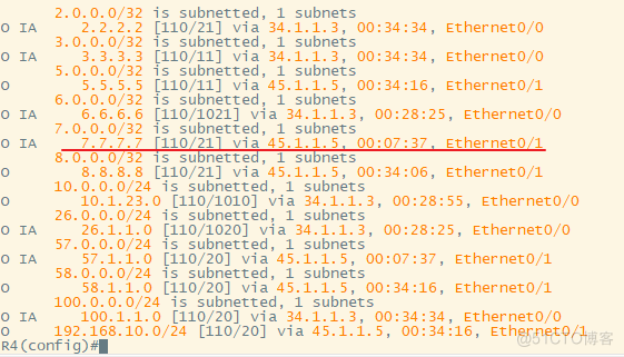 思科——OSPF综合实验_OSPF_11