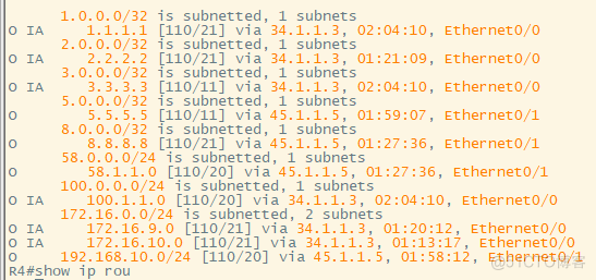 思科——OSPF综合实验_OSPF_04