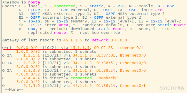 思科——OSPF综合实验_路由表_33