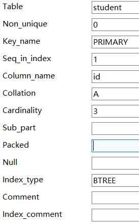 mysql 聚合函数 非group by mysql 非聚集索引_Cardinality_12