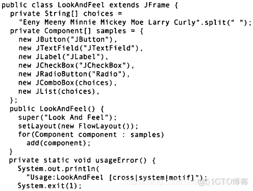 用户意图识别 Java java图形用户界面实验心得_监听器_69