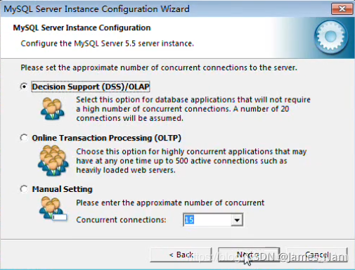 win7搭建mysql环境 win7安装mysql5.5_端口号_16