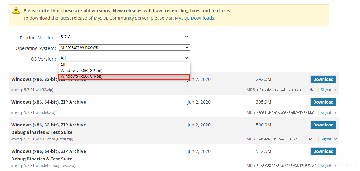 windows 下mysql57安装教程详细 win安装mysql5.7_数据库