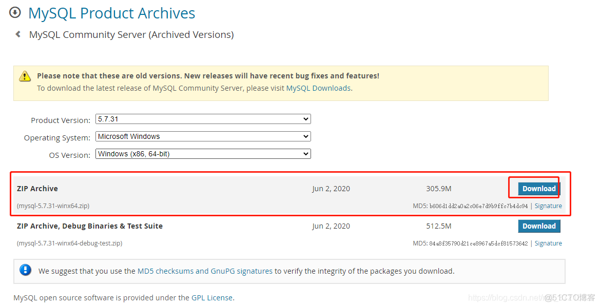 windows 下mysql57安装教程详细 win安装mysql5.7_环境变量_02